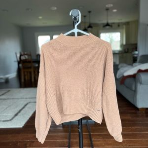 Hollister Crème Brown Sweater